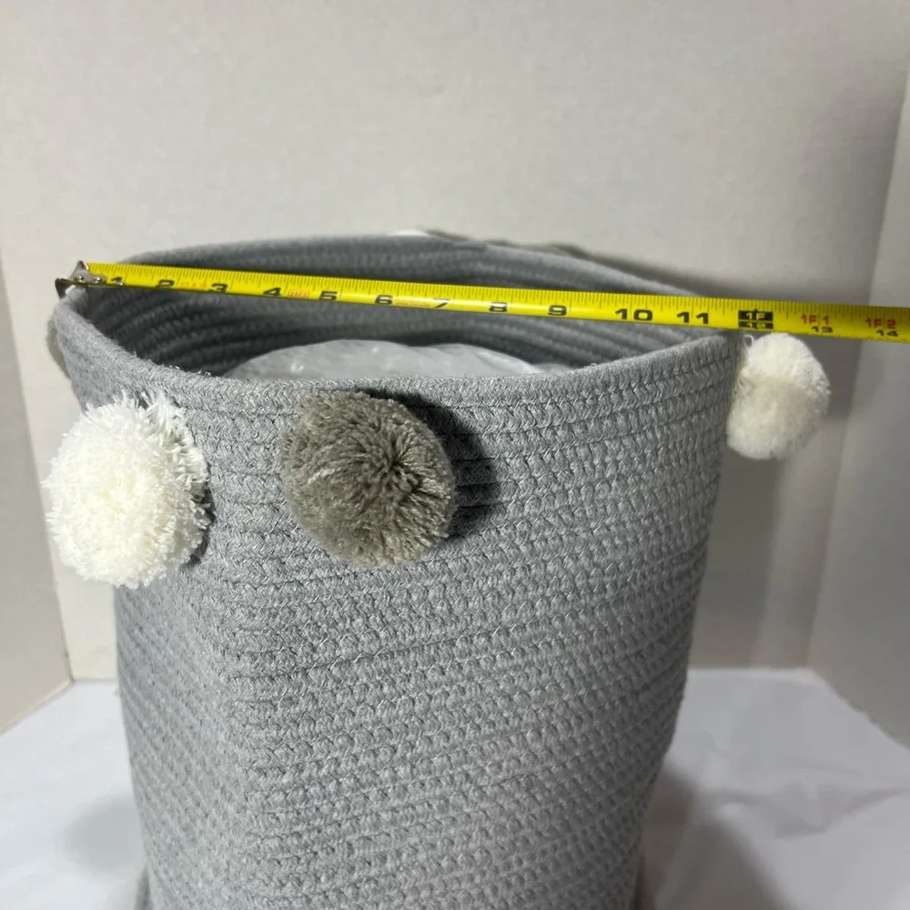 Laundry Basket Lid Storage Basket Bins Woven Heavy Duty Laundry Hamper